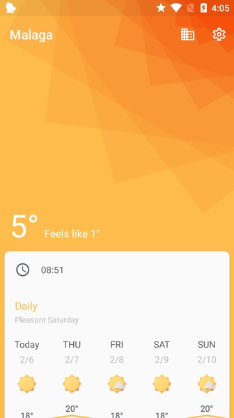Geometric Weather - Preview 1