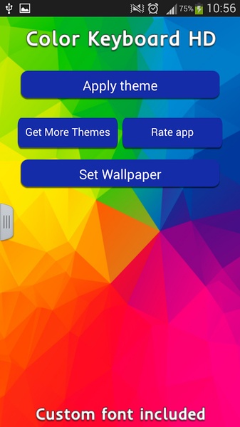 Color Keyboard HD Theme - Preview 1