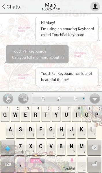 Multicolor World TouchPal Theme - Preview 5