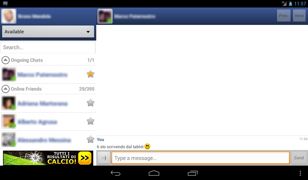 myChatDroid for Facebook - Preview 7