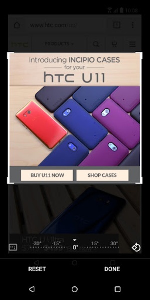HTC Screen capture tool - Preview 3