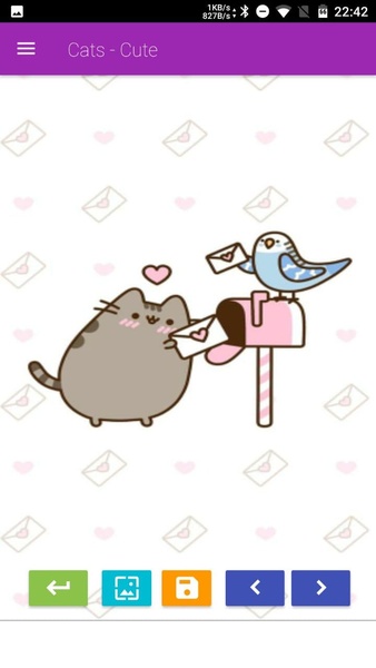 Kawaii Gatos Fondos Pantalla - Preview 3