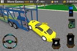 Car transport 3D trailer truck screenshot 3