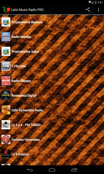 Latin Music Radio PRO Free - Preview 4