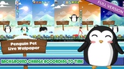 Penguin Pet Live Wallpaper Free screenshot 3