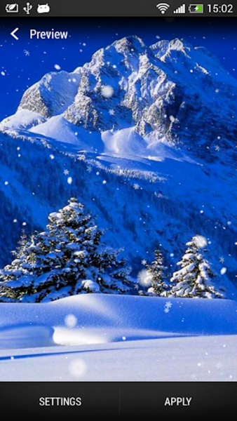 Snowfall Live Wallpaper - Preview 6