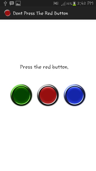 Dont Press The Red Button - Preview 1