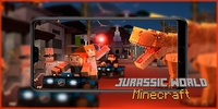 Jurassic Minecraft World PE 20 screenshot 2