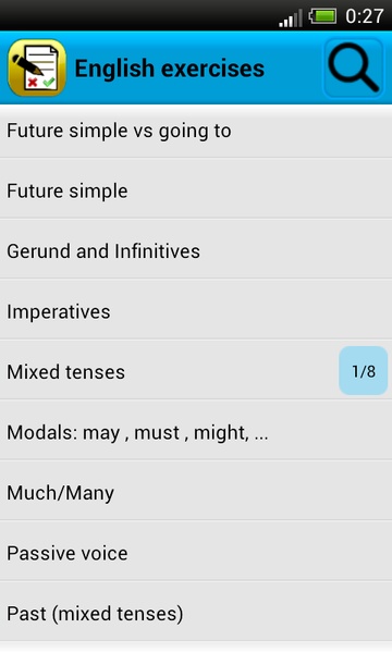 English Exercises - Preview 8