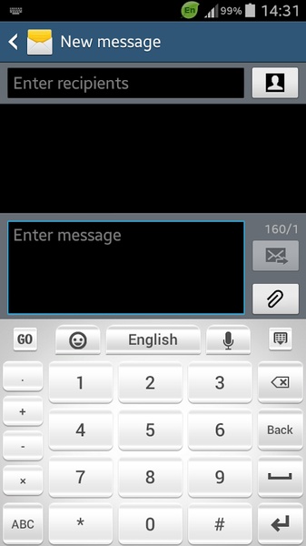 GO Keyboard White Theme - Preview 15