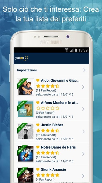 TicketOne - Preview 2