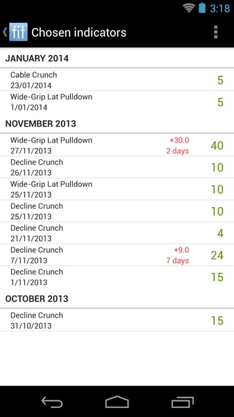 Fit Log - Preview 5