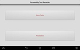 Personality Test Recorder screenshot 1