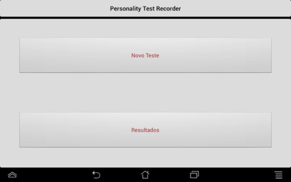 Personality Test Recorder - Preview 1