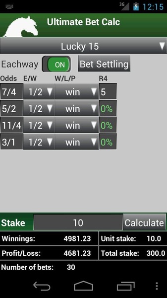 Bet Calc (Ads) - Preview 5