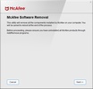 McAfee Removal Tool screenshot 1