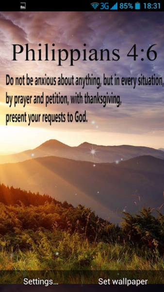 Bible Passages Live Wallpaper - Preview 4