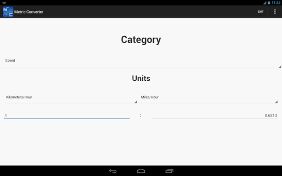 Metric Converter - Preview 4