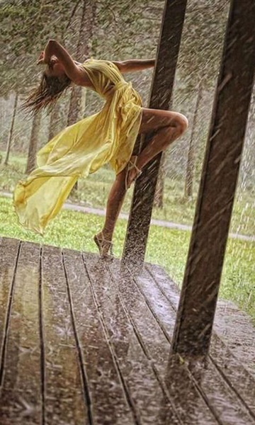 Sexy Girls in Rain Wallpapers - Preview 12