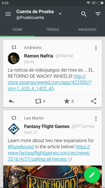 Finch for Twitter - Preview 4