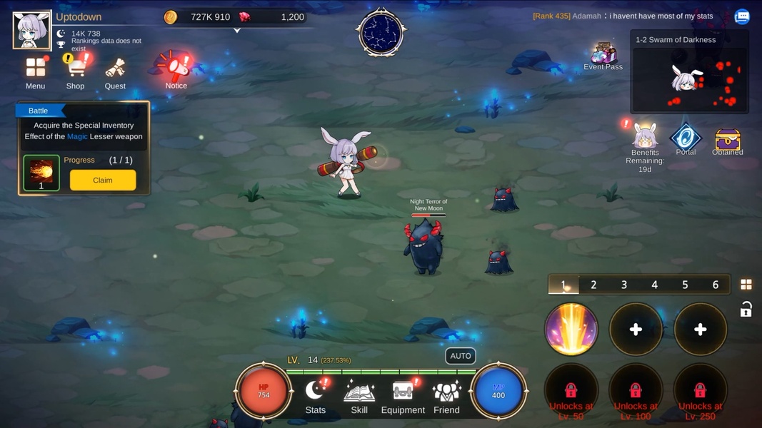 Idle Moon Rabbit: AFK RPG - Preview 1