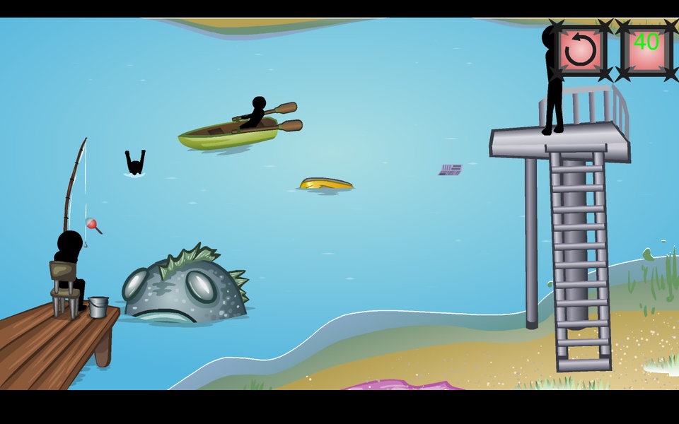 Stickman Monster From The Depths - Preview 2