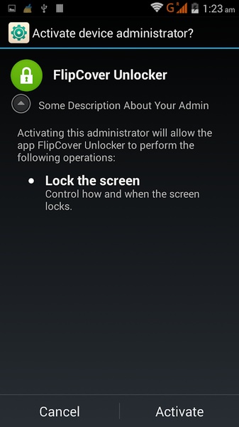 FlipCover Unlocker - Preview 1