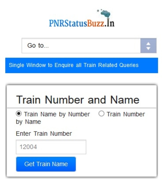PNR Status Buzz - Preview 2