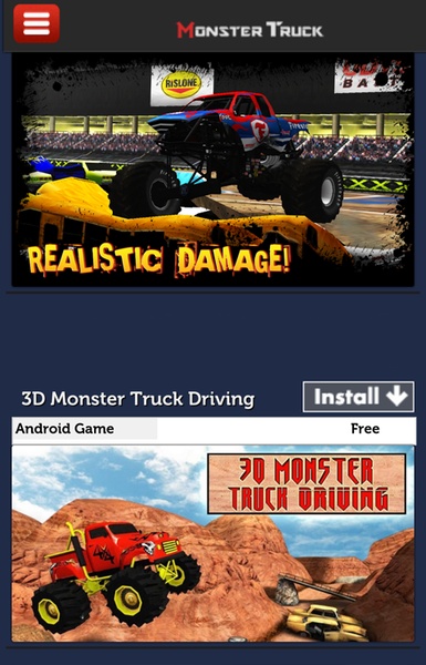 Monster Truck Destruction for Android - Download the APK from Uptodown