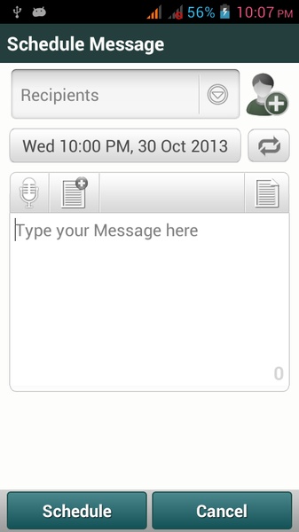 Message Scheduler - Preview 4