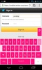 Pink Keyboard screenshot 4