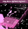 Pink Neon Glow Keyboard screenshot 1