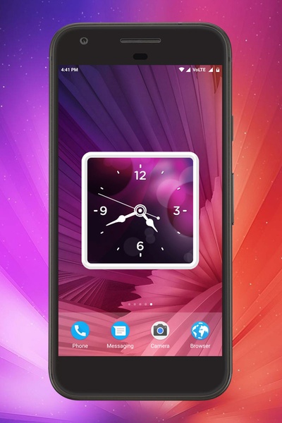 Glow Clock Live Wallpaper - Preview 5