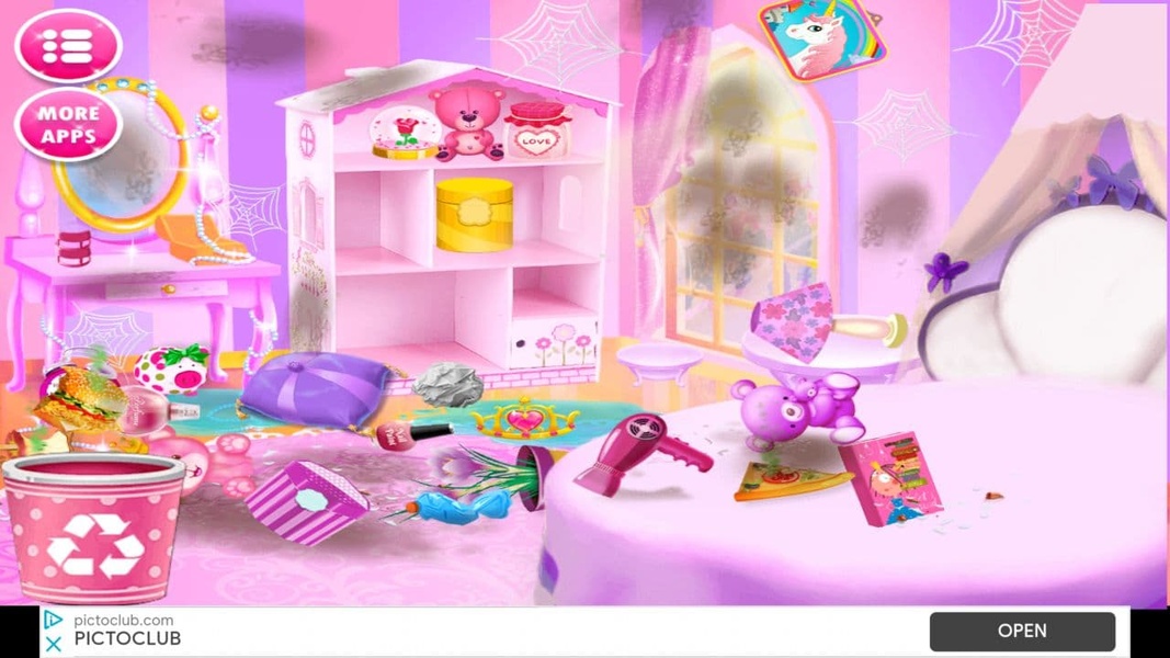 Princess House Cleanup For Girls - Preview 9
