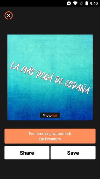 Photofont Text Over Photo - Preview 3