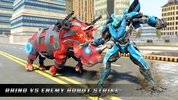 Flying Rhino Robot Games - Transform Robot War screenshot 4