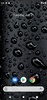 Black Water Droplets Wallpapers screenshot 12