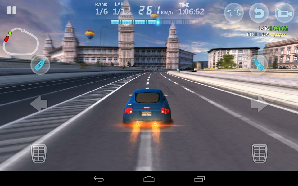 City Racing Lite é um game de corrida OFFLINE com multiplayer