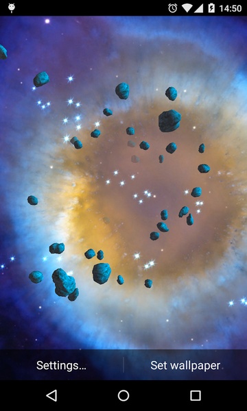 Asteroids 3D Live Wallpaper HD - Preview 4