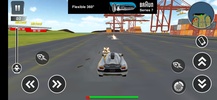 Flying Car Robot Shooting Game screenshot 10