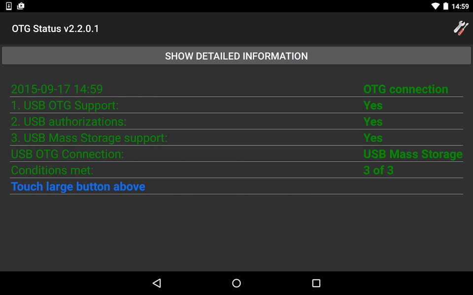 OTG Status - Preview 1