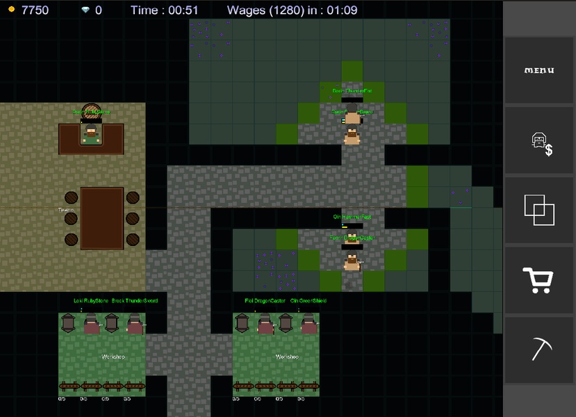 Dwarves Manager - Preview 5