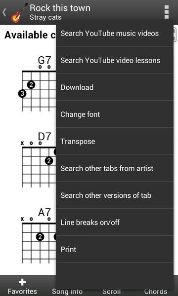 GuitarTab - Tabs and chords - Preview 7