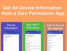 Information Capabilities of a Zero Permission App screenshot 1
