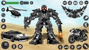 Flying Hawk Robot Car Game screenshot 6