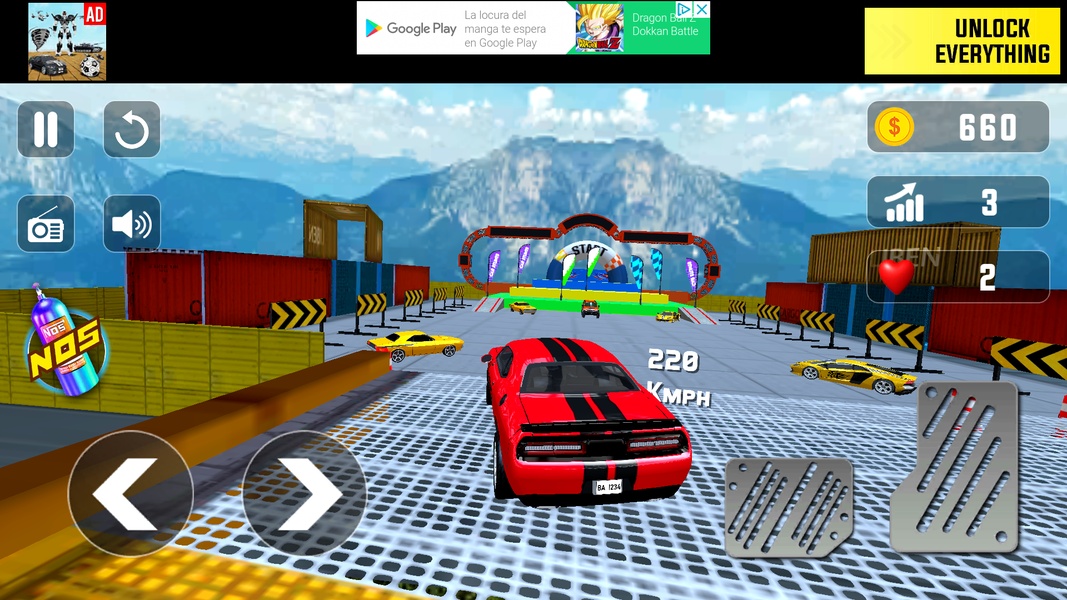 Crazy Car Driving Games: 3D Ramp Car Racing Games APK برای دانلود