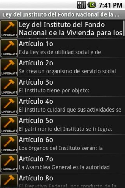 Ley del Instituto del Fondo Nacional de la Viviend - Preview 2