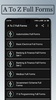A To Z Full Forms Abbreviation screenshot 5