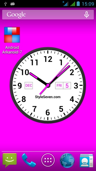 Analog Clock Widget Plus-7 - Preview 2