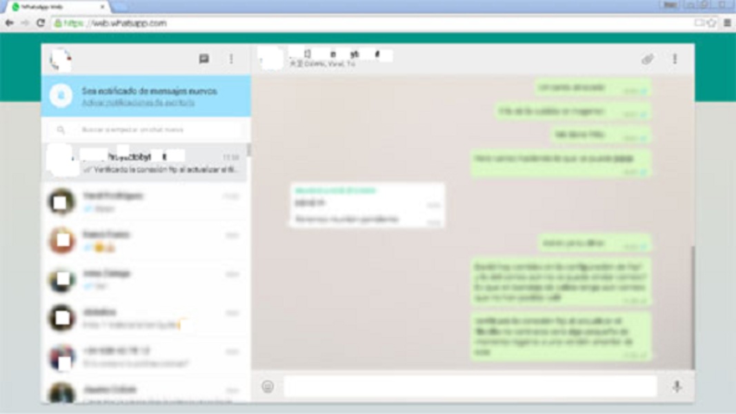 Tablet Whats Web - Preview 1